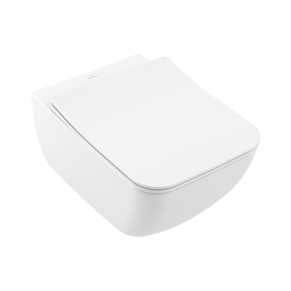 Villeroy & Boch Combi-Pack Venticello RL 375x560x330 WC mural à chasse directe blanc Alpin CeramicPlus