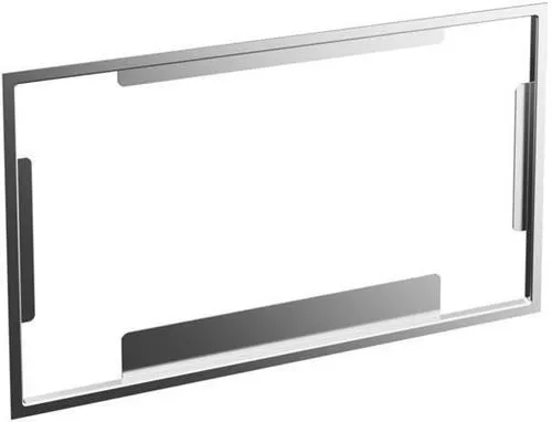 Cadre d'écartement Villeroy & Boch pour système d'installation ViConnect surfaces 270x160x6mm acier inoxydable