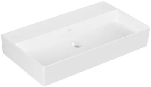 Lavabo Villeroy & Boch Memento 2.0 800x470mm rectangulaire sans trop-plein Blanc Alpin
