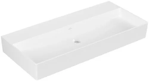 Lavabo Villeroy & Boch Memento 2.0 1000x470mm rectangulaire sans trop-plein Blanc Alpin