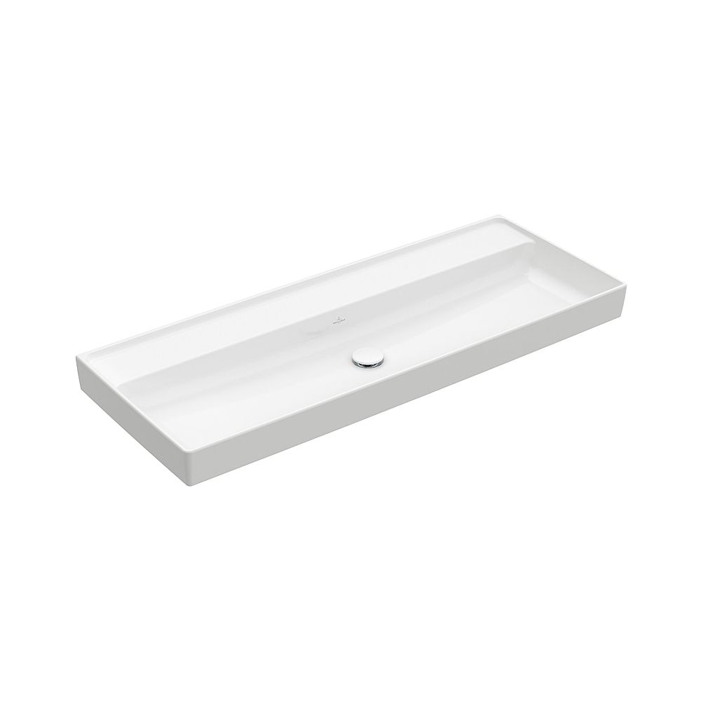 Villeroy & Boch Meuble-lavabo Collaro 1200x470mm rectangulaire sans trop-plein blanc alpin