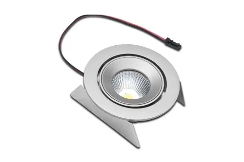 Hera Spot encastrable LED SR 68-LED 35° blanc chaud chromé mat