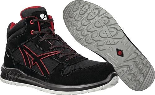 Bottes de sécurité CLIFTON MID taille 43 noir/rouge S3 SRC EN ISO 20345:2011