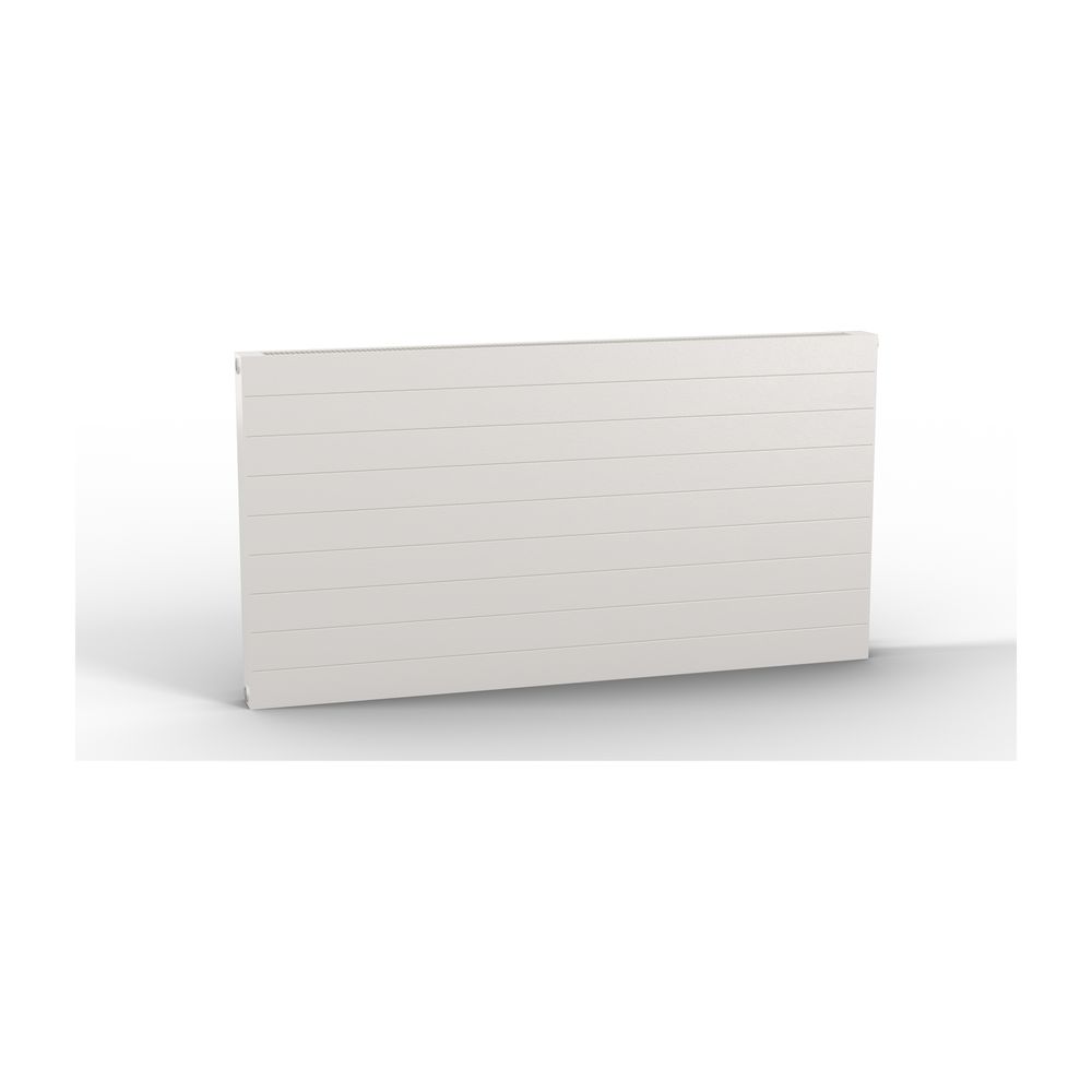 Kermi Radiateur horizontal à lames lamellé Type 21 840x72x1600mm, sans habillage, 2358W à 75/65/20°C, Blanc