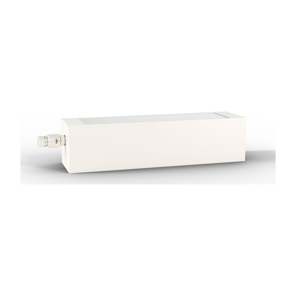 Kermi Konvektor compact à valve Type 16 150x160x2200 mm, avec cache, 2138 W à 75/65/20 °C, blanc