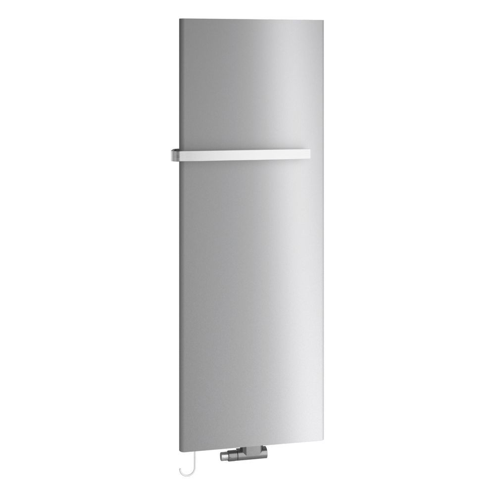 Radiateur design Kermi x2 Pateo-E avec chauffage électrique additionnel 1525x68x700 mm WRX 690W – Argent métallisé