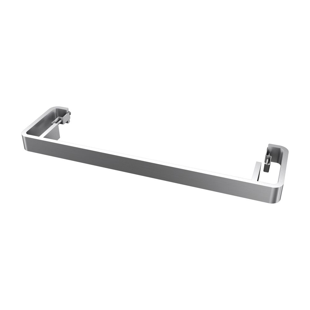 Support porte-serviettes Verteo Typ 10, longueur 600 mm, acier inoxydable brossé mat