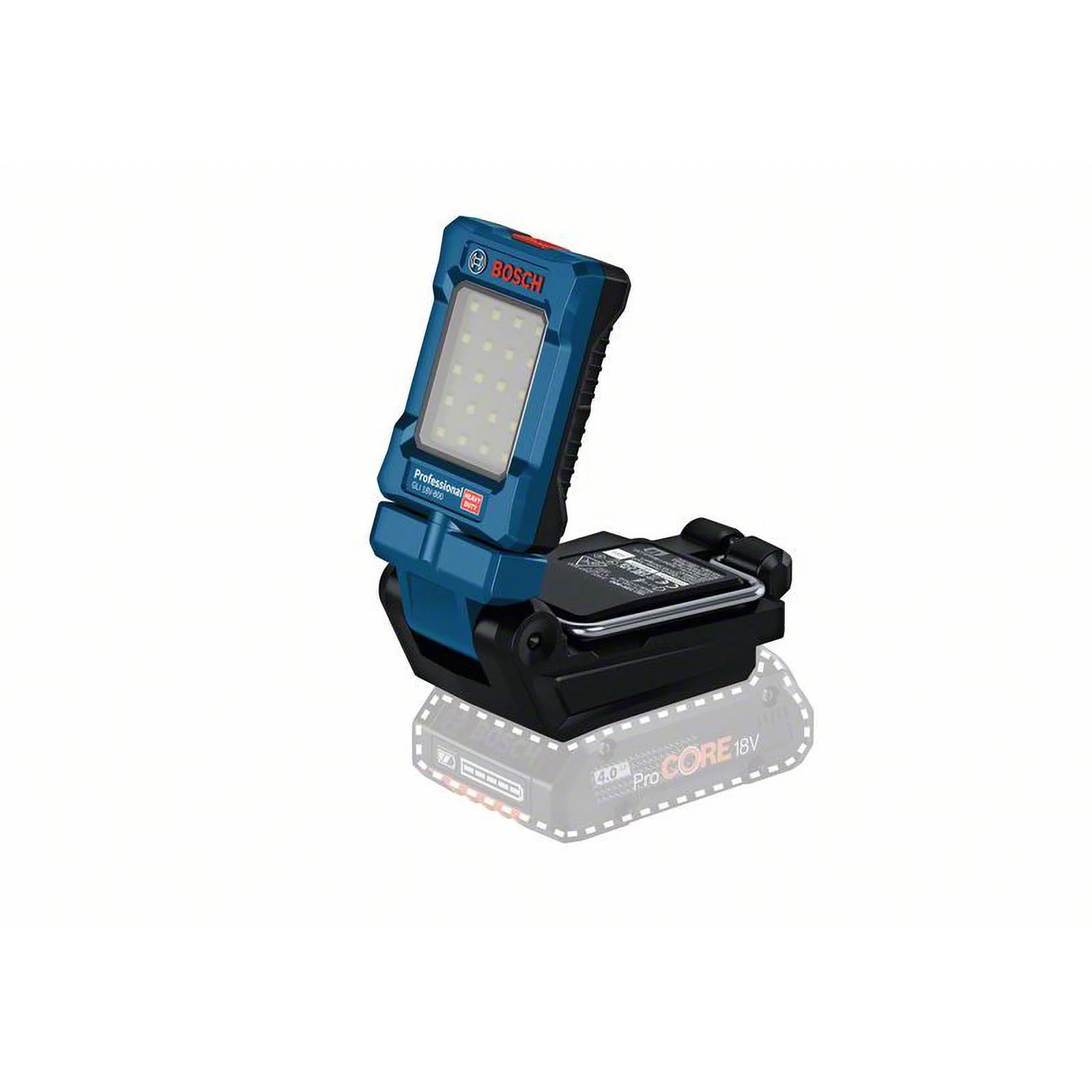 Lampe de travail sur batterie Bosch GLI 18V-800 sans batterie ni chargeur
