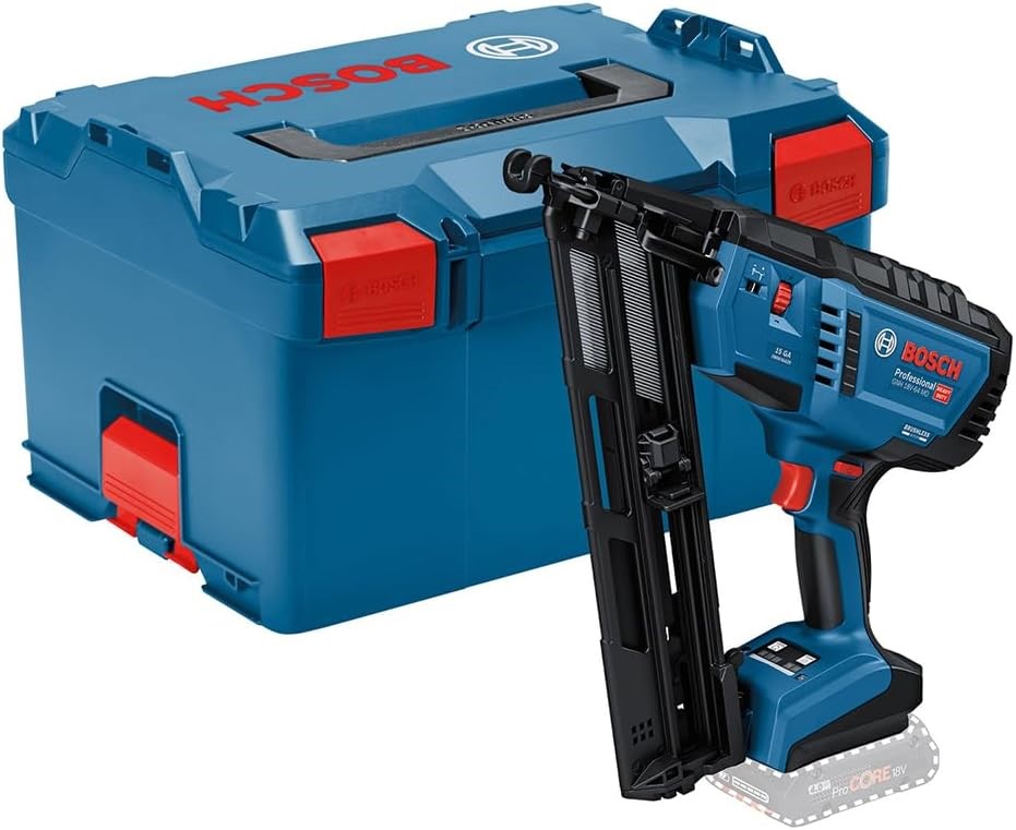 Cloueuse à bois sans fil Bosch GNH 18V-64 MD sans batterie ni chargeur en L-BOXX 238