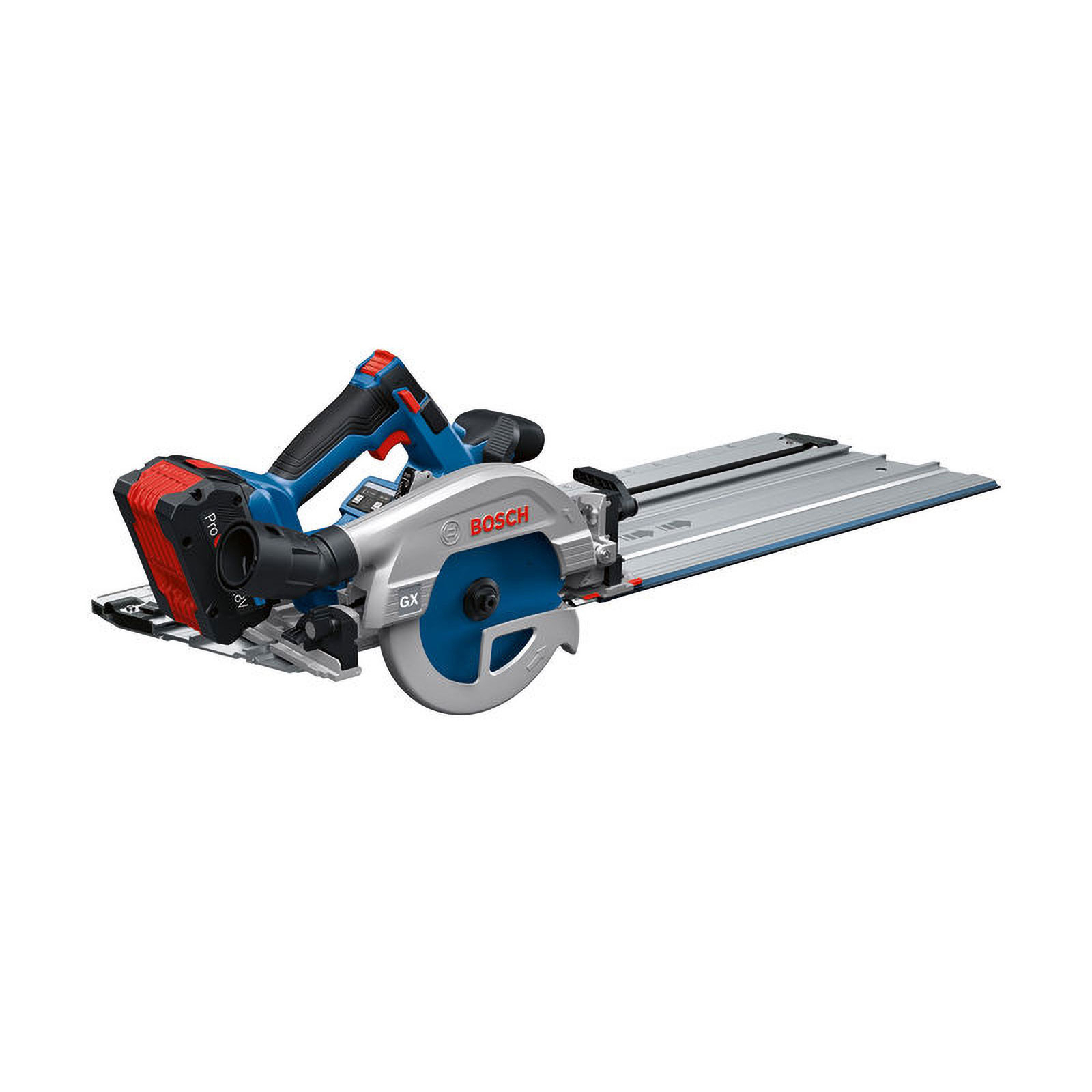 Bosch Scie circulaire sur accumulateur GKS 18V-57-2 GX + guide FSN 440 X