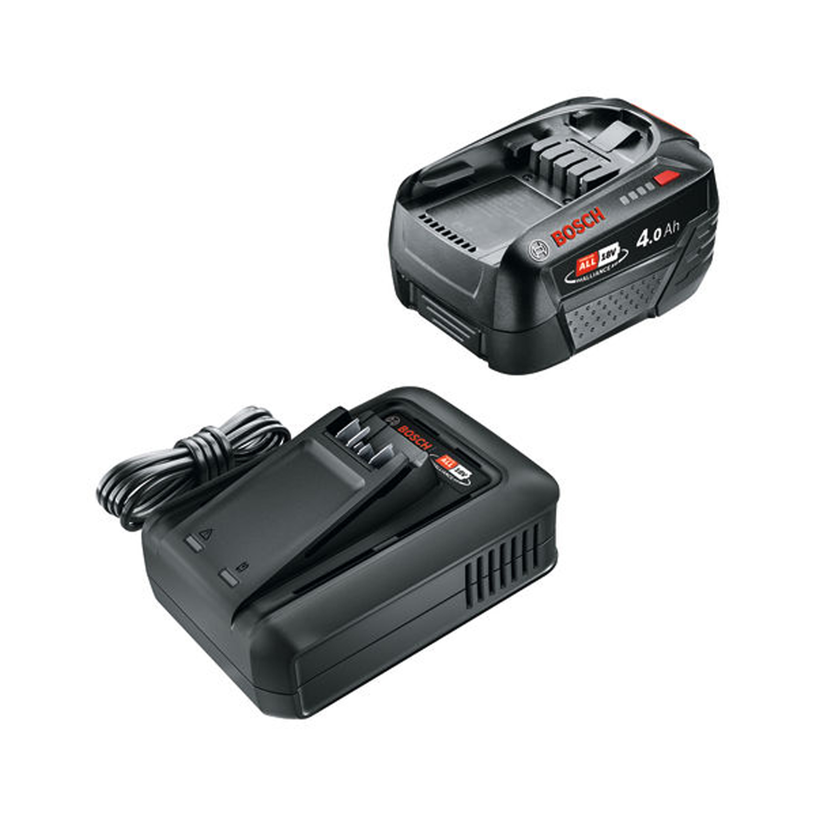 Kit de démarrage Bosch 18V (1 x 4,0 Ah + chargeur AL 18V-44)