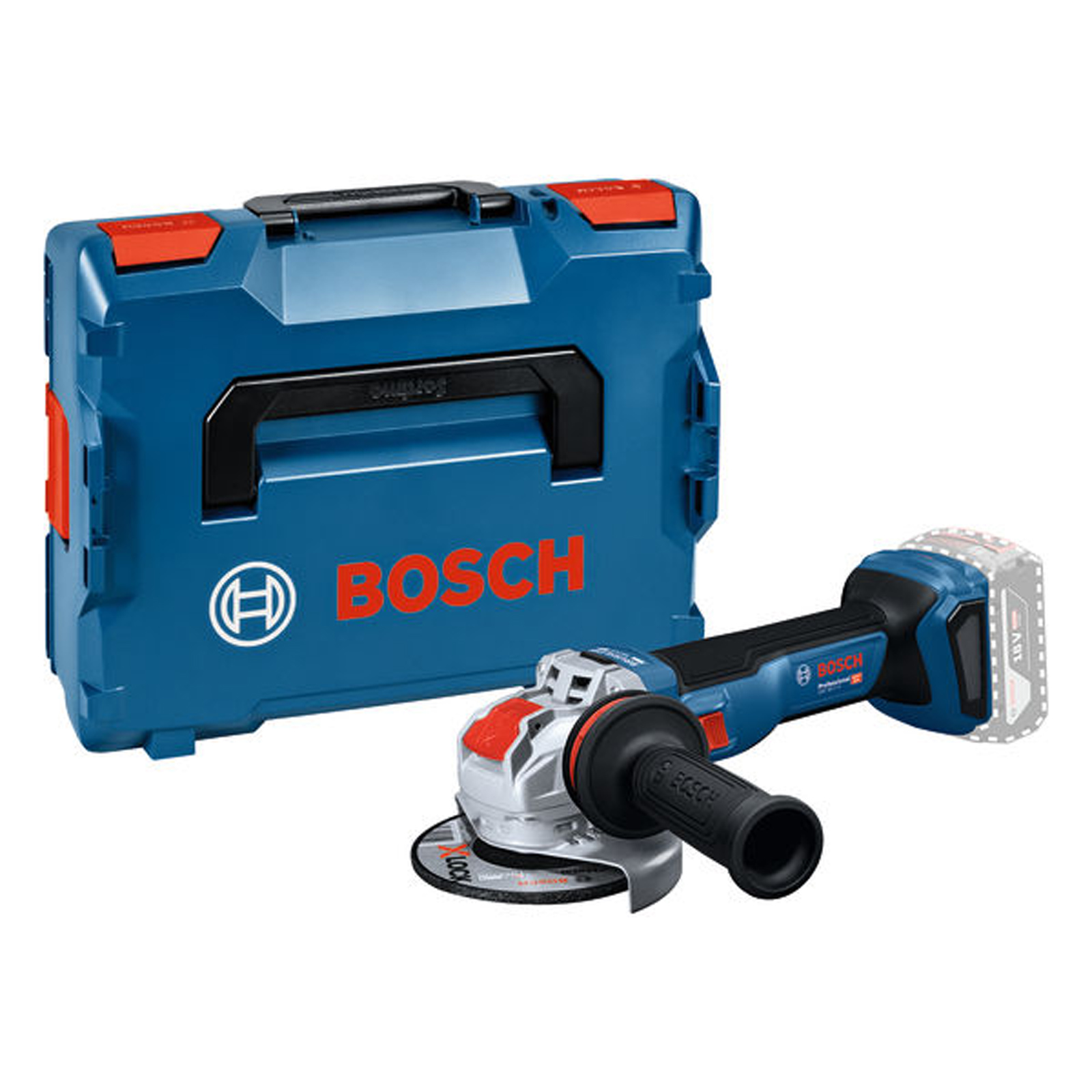 Bosch Meuleuse d'angle sur batterie GWX 18V-11 S avec X-LOCK sans batterie ni chargeur en L-BOXX