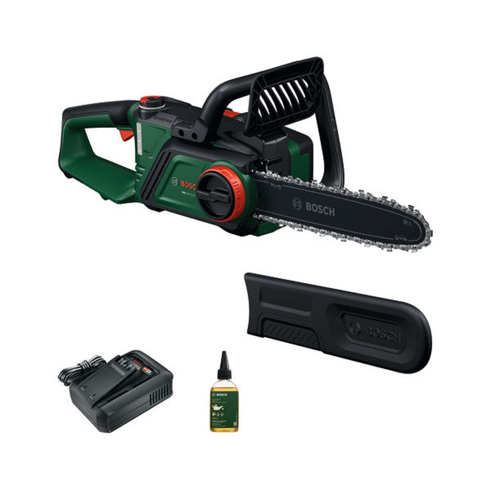 Tronçonneuse sur batterie PKE18V-30-28 Bosch, 1x batterie PBA 18V 4.0Ah