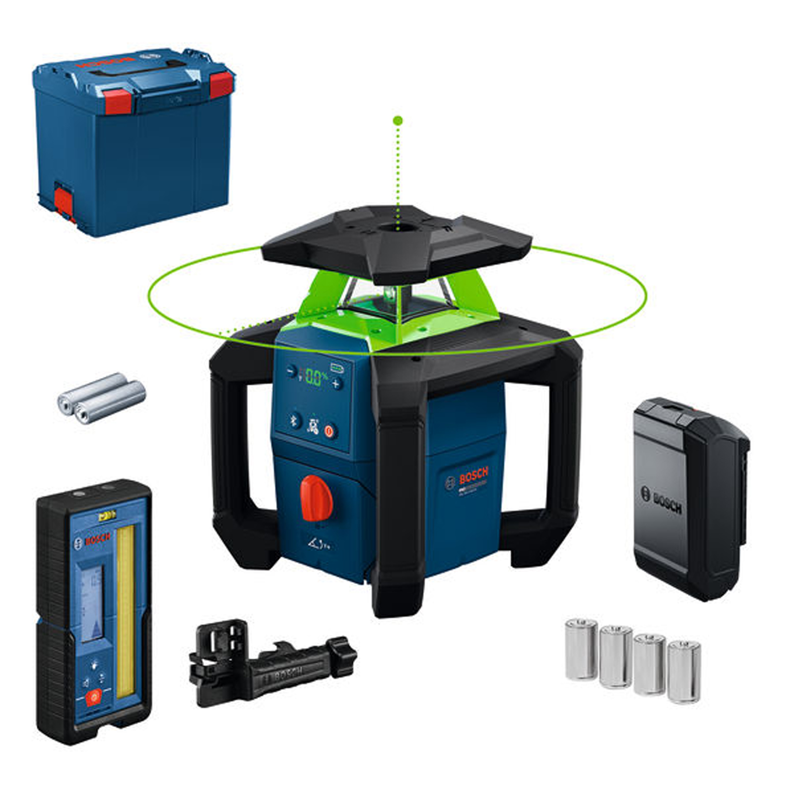 Bosch Rotationslaser GRL18V-4-34CVG dans L-BOXX - 0601061H01