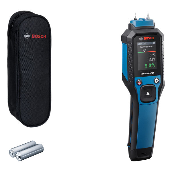 Mesureur d'humidité des matériaux Bosch GMP 2-15 avec piles et sacoche