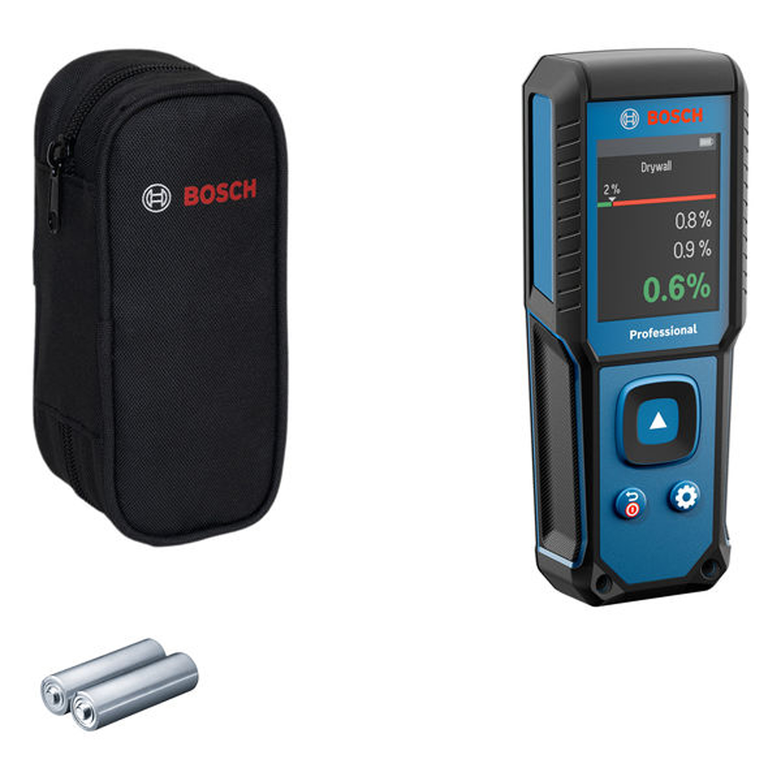 Mesureur d'humidité des matériaux Bosch GMM 1-15 Professional avec piles et étui