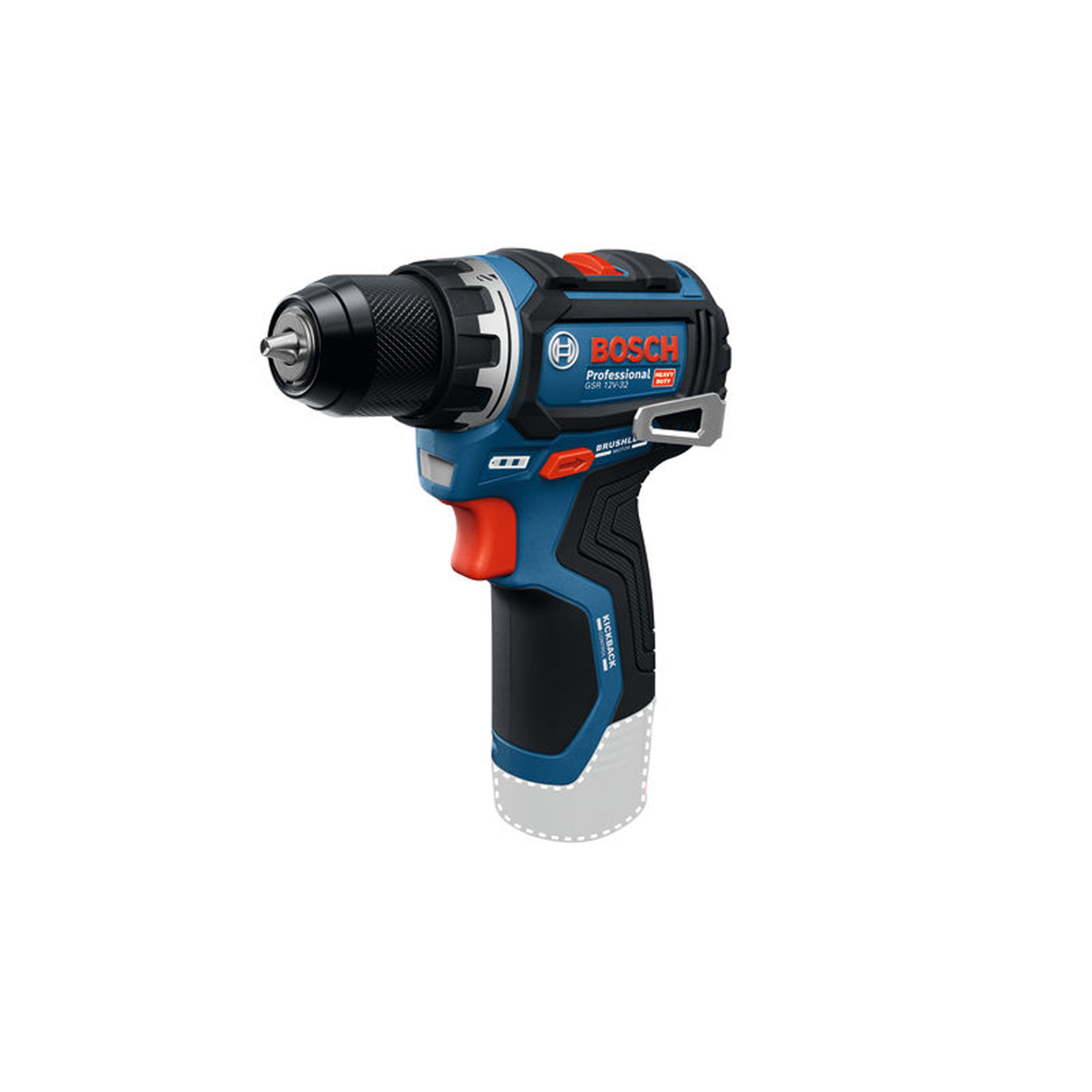 Perceuse-visseuse à batterie Bosch GSR 12V-32 sans batterie et sans chargeur dans la boîte