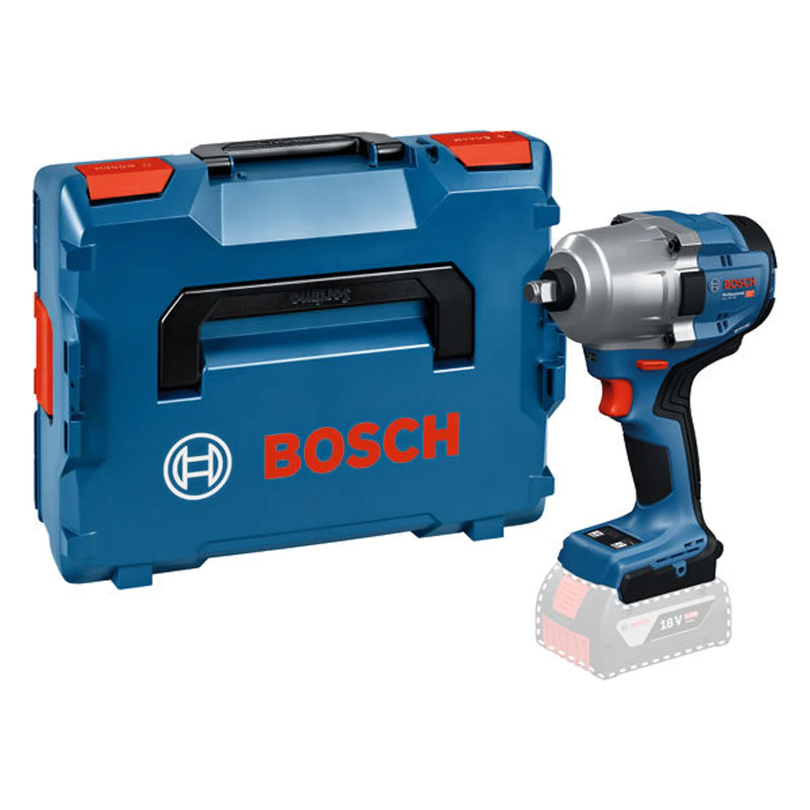 Perceuse-visseuse à percussion sans fil Bosch GDS 18V-780 sans batterie ni chargeur en L-BOXX