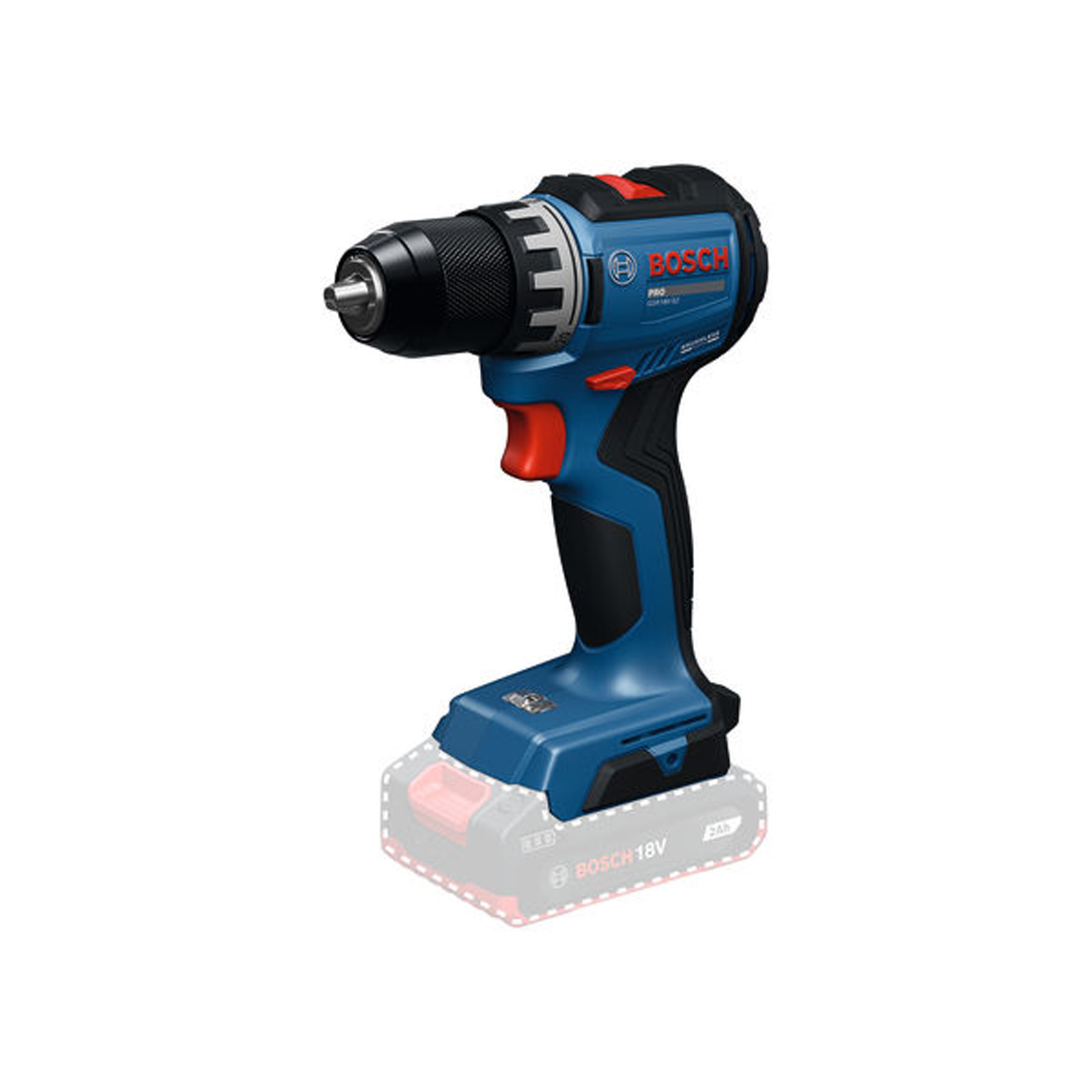 Bosch Perceuse-visseuse sans batterie GSR 18V-52 (sans batterie et chargeur, dans un carton)
