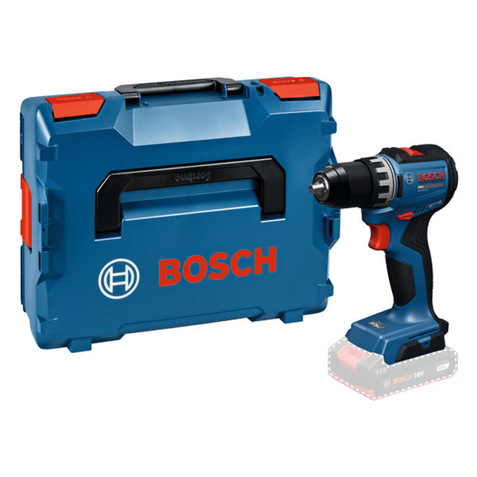 Perceuse-visseuse sans fil Bosch GSR 18V-52 sans batterie ni chargeur dans L-BOXX