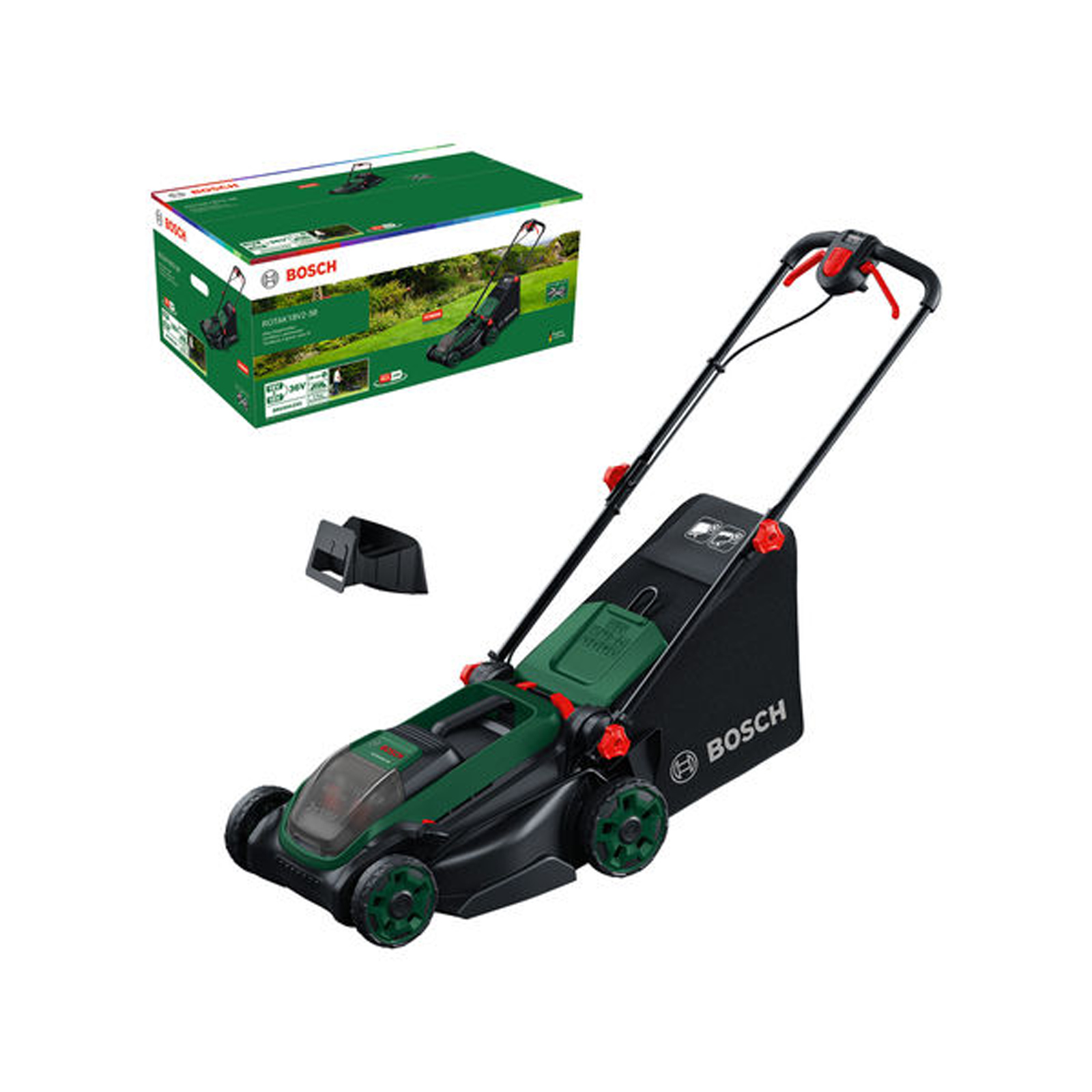 Tondeuse à gazon sans fil Bosch ROTAK 18V2-38 sans batterie ni chargeur