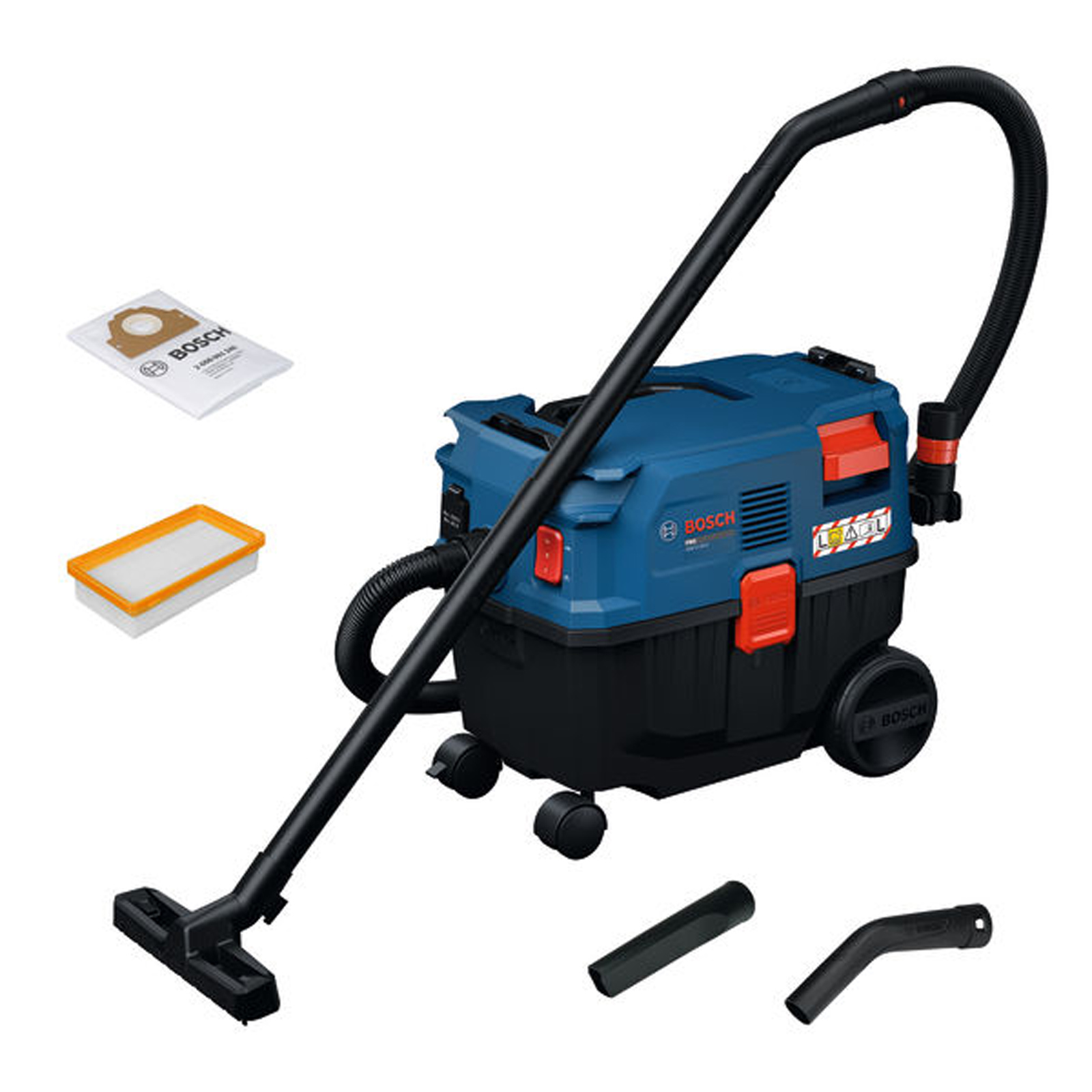 Aspirateur multifonction Bosch GAS 12-25 LS, 1200 watt, classe L