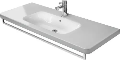 Porte-serviettes Duravit DU DuraStyle, chromé, 1129 x 64 x 71 mm, nombre de bras : 1