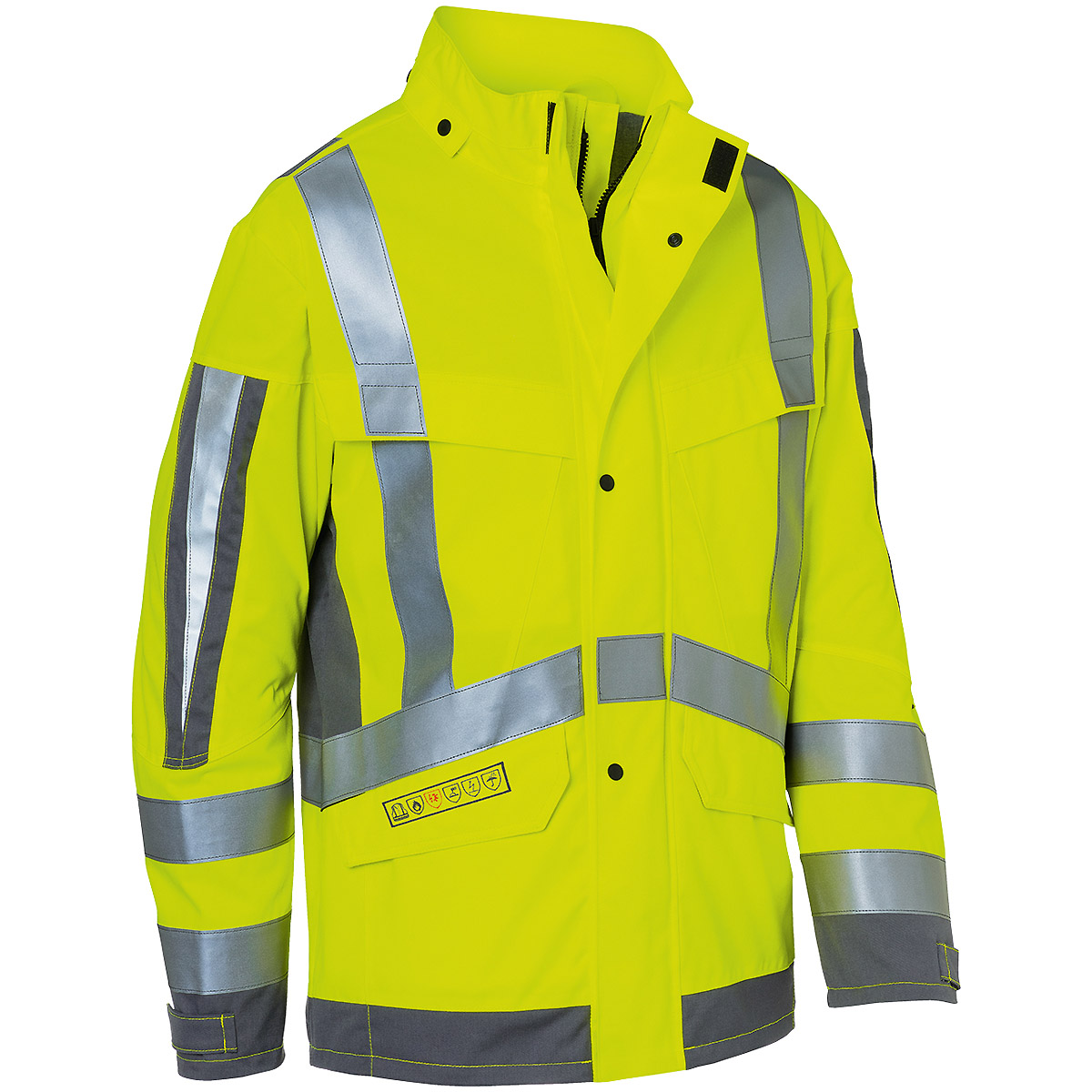 KÜBLER PROTECTIQ HIGH VIS Veste de travail haute visibilité arc2 PSA 3