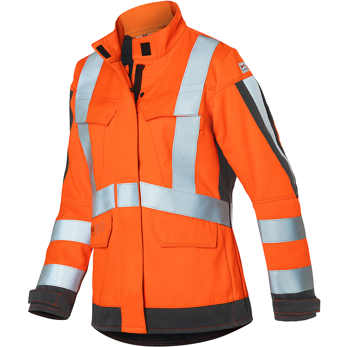 Veste haute visibilité Kübler PROTECTIQ HIGH VIS pour femme, norme ARC2 PSA 3
