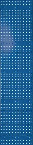 Plaque perforée Rasterplan B450xL2000mm bleue