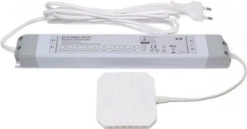 L&s Convertisseur LED 230 V 24 V 120 W répartiteur 12 voies