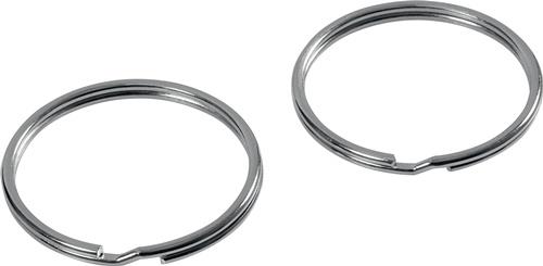 Anneaux de porte-clés ID 36 mm AD 40 mm STA zingués — lot de 100 pièces