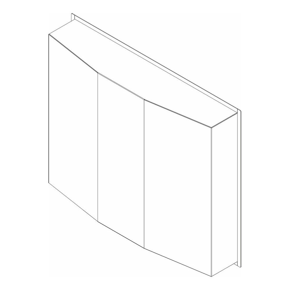 Couvercle de déflecteur Buderus 145-185kW V2, référence 8738619023