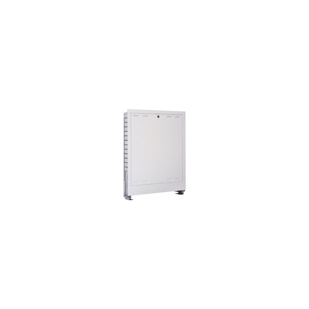 Armoire de distribution Buderus Logafloor encastrée, hauteur/profondeur/longueur 760x668-860x80-125 mm, blanc trafic