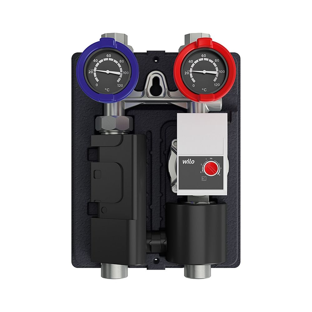 Bosch Accessoire d'installation HS 25/4, groupe de chauffage sans vanne mélangeuse, 364x290x190 mm