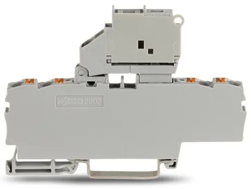 WAGO GmbH & Co. KG Borne de sécurité à fusible 4 conducteurs 2202-1811