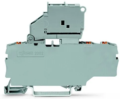 WAGO GmbH & Co. KG Borne de sécurité à fusible 3 conducteurs 2202-1711