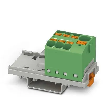 Bloc de distribution Phoenix Contact PTFIX 10/6X4-NS35 GN