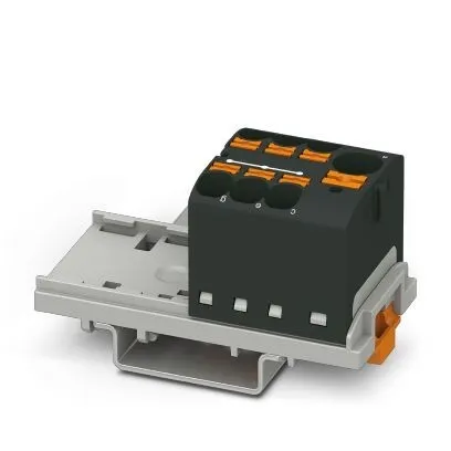 Bloc de distribution Phoenix Contact PTFIX 10/6X4-NS35 BK