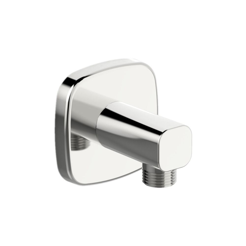 Hansa Living Coude de raccordement mural soft edge 5118 Rosette soft edge G1/2 DN15 Chromé