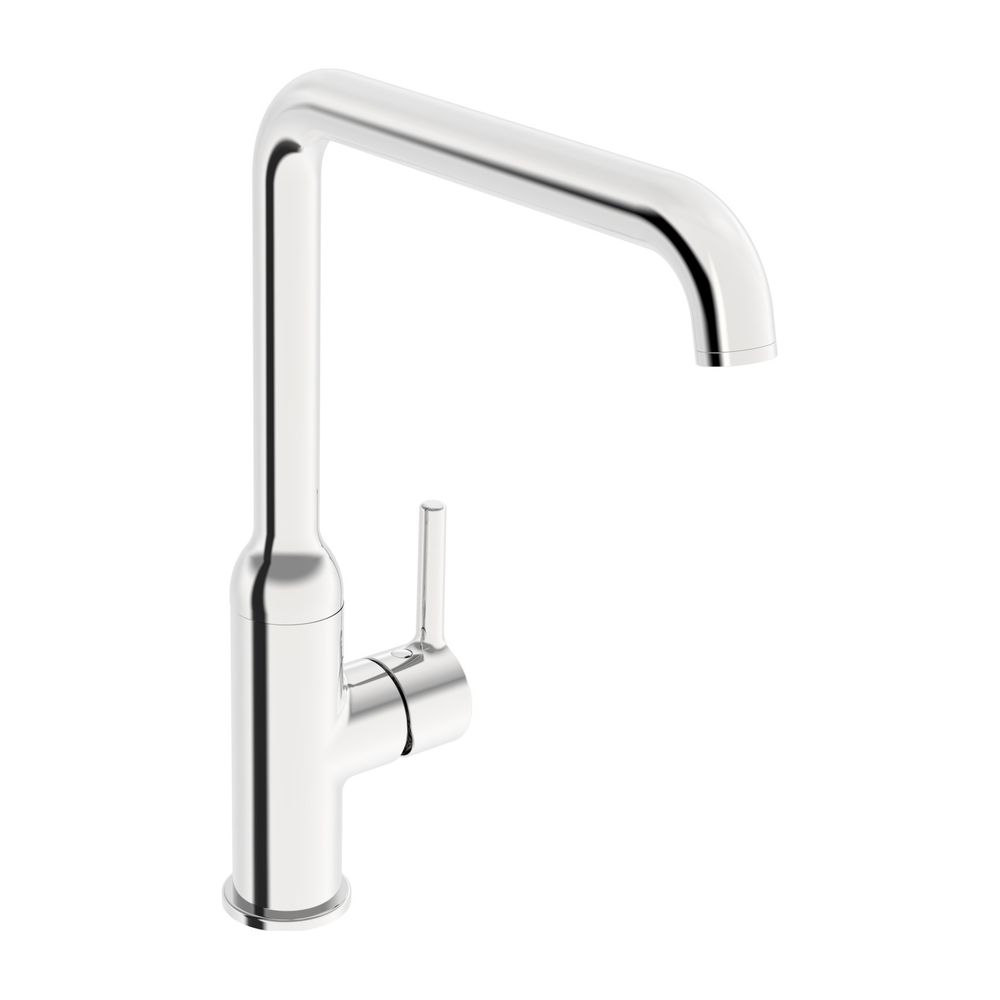 Robinet de cuisine monocommande Hansa Vantis Style, montage sur plan, basse pression, chromé, 54221107
