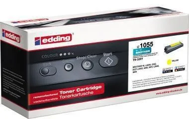 Cartouche de toner Eding 18-1055 compatible Brother TN-326Y jaune