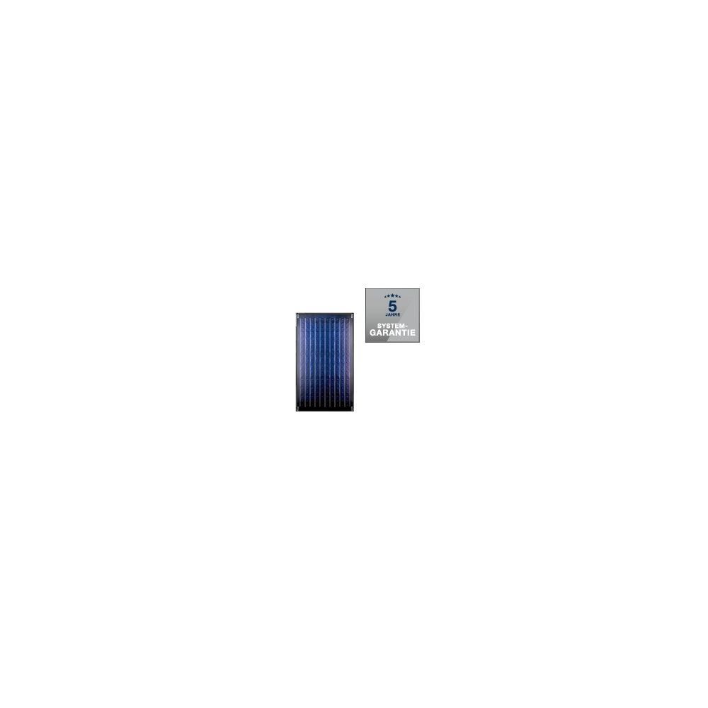 Pack Buderus Logaplus S69, 3x capteurs solaires plats SKN4.0-w horizontaux, sans kit de montage, ballon d'eau chaude SM400S-C, SM100, 7, 11 m², argenté