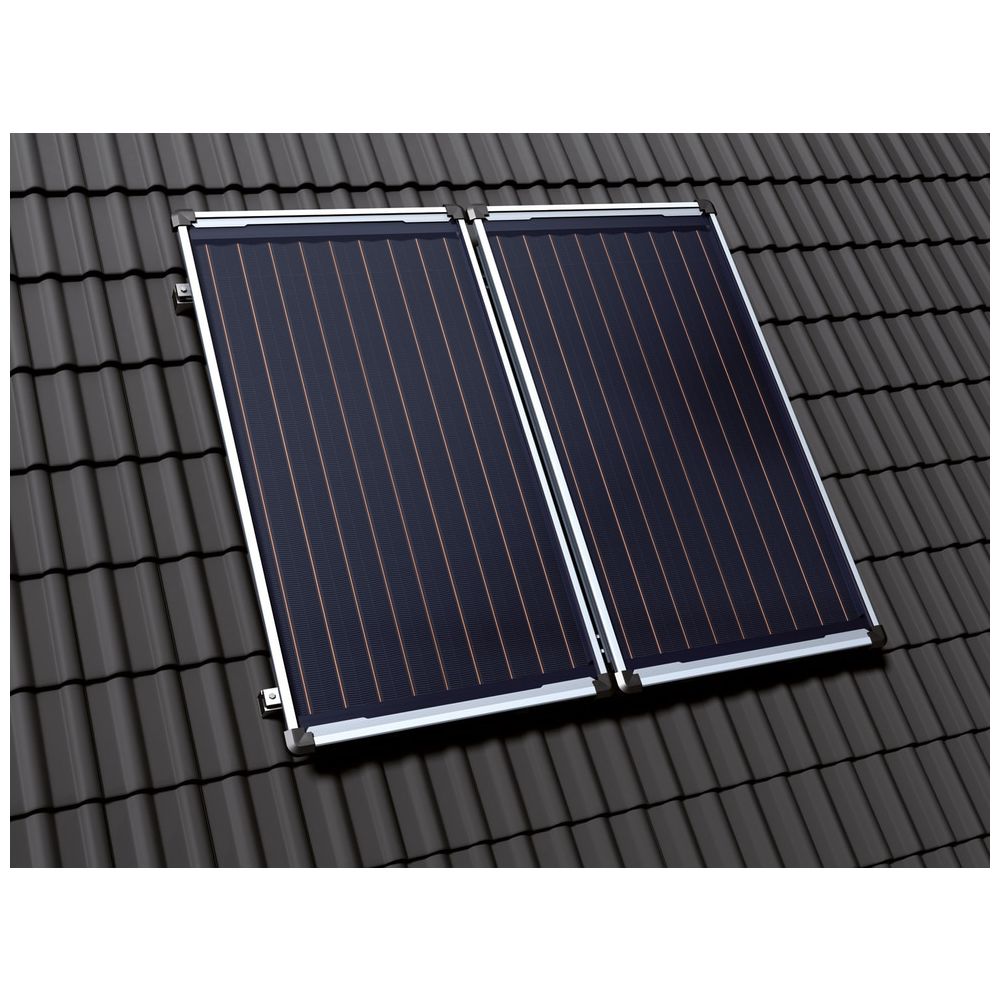 Pack solaire Bosch Jupa SO407, montage sur toit 2x FCC 220-2V, WMT 1, WMT 2, FKA 3-2