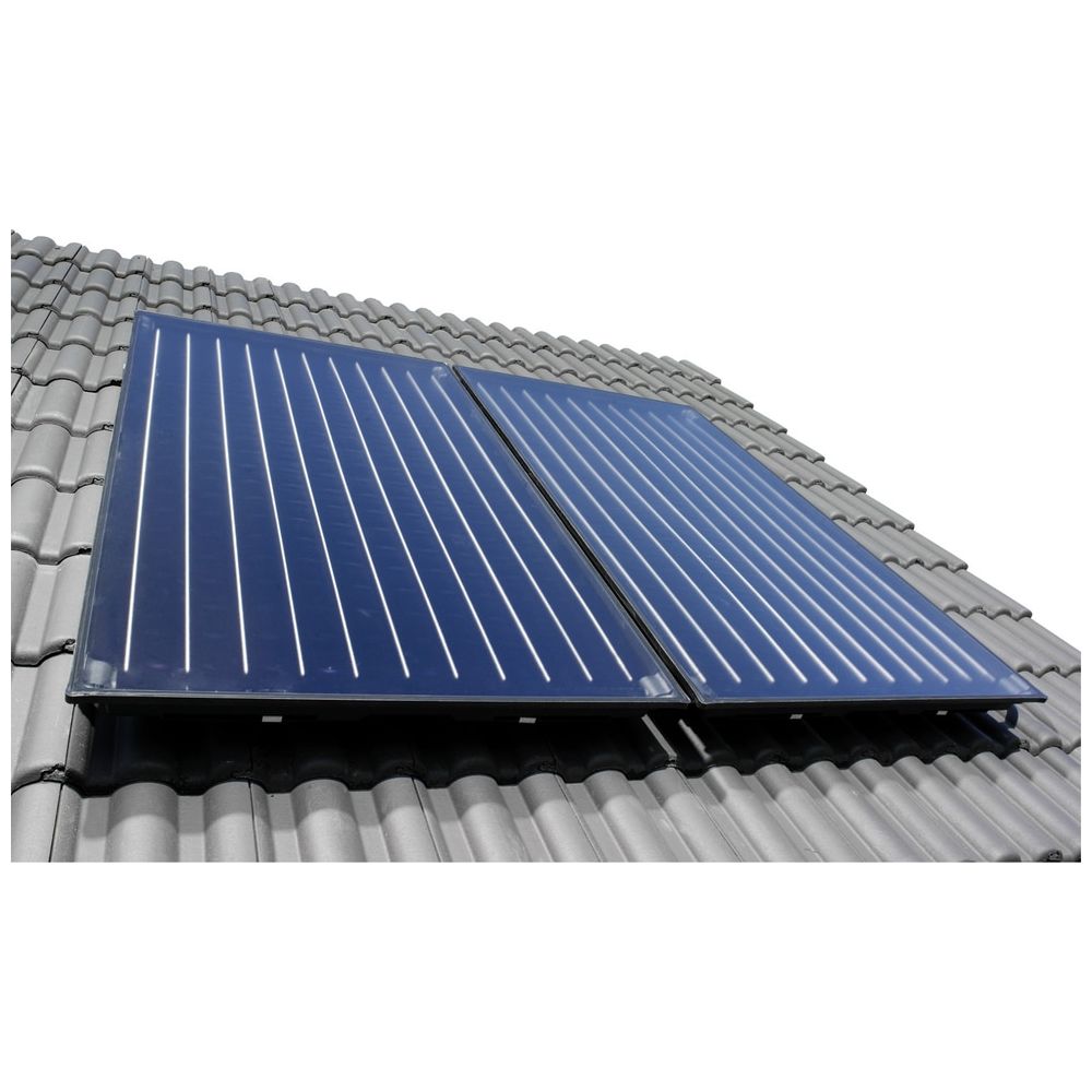 Bosch Solar-Paket Jupa SO549, 2x capteur solaire SO5000 TFH, sur toiture horizontal, FKA 7-2, FKA 8-2, FKA 3-2