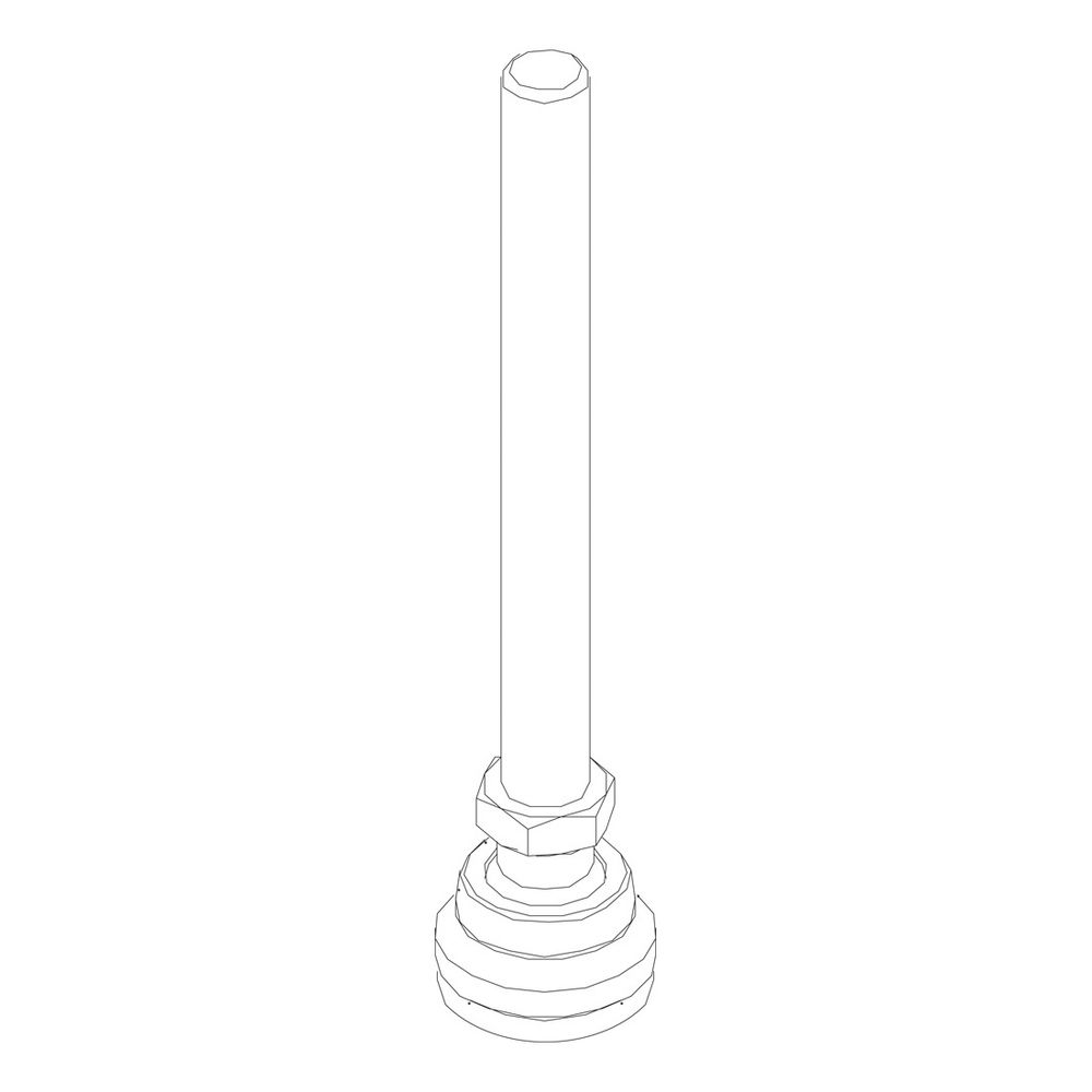 Pied réglable Brötje M10 SP, 8738107165