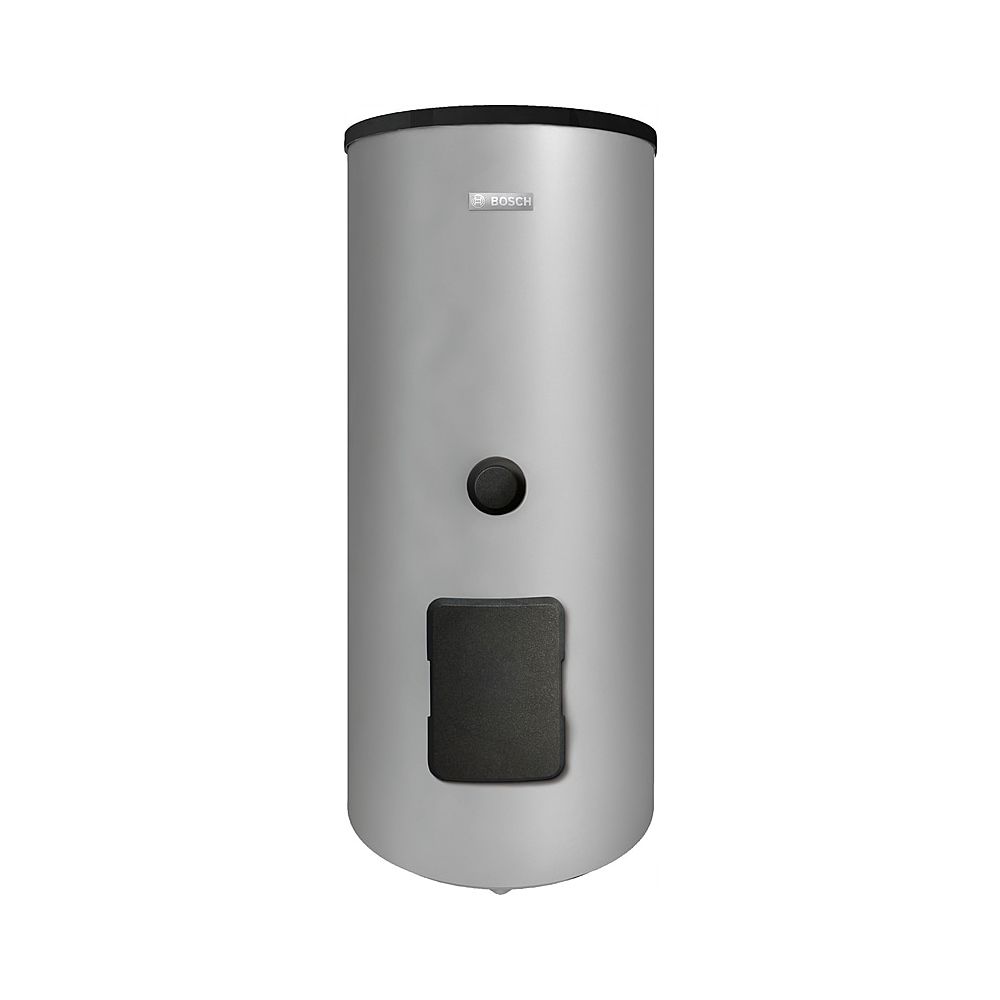 Ballon d'eau chaude bivalent Bosch Stora WPS 390-1 EP1C, 1594x700 mm, 343 litres, argenté
