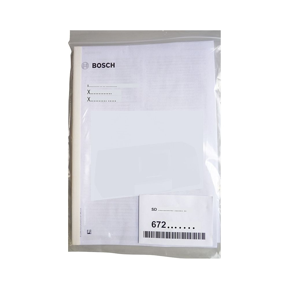 Bosch Sous-composant chaudière GC 7000 F Kit de documentation pour GC 7000 F