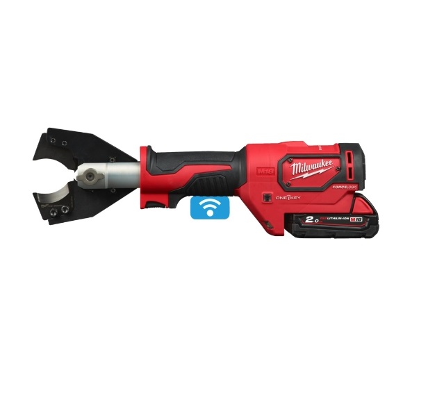 Milwaukee M18ONEHCC-201C CU/AL-SET ONE KEY™ - Coupe-câbles hydraulique sans fil
