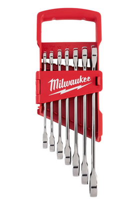 Milwaukee - Jeu de clés à cliquet 7 pièces - imperiale - 1ST - 4932464995